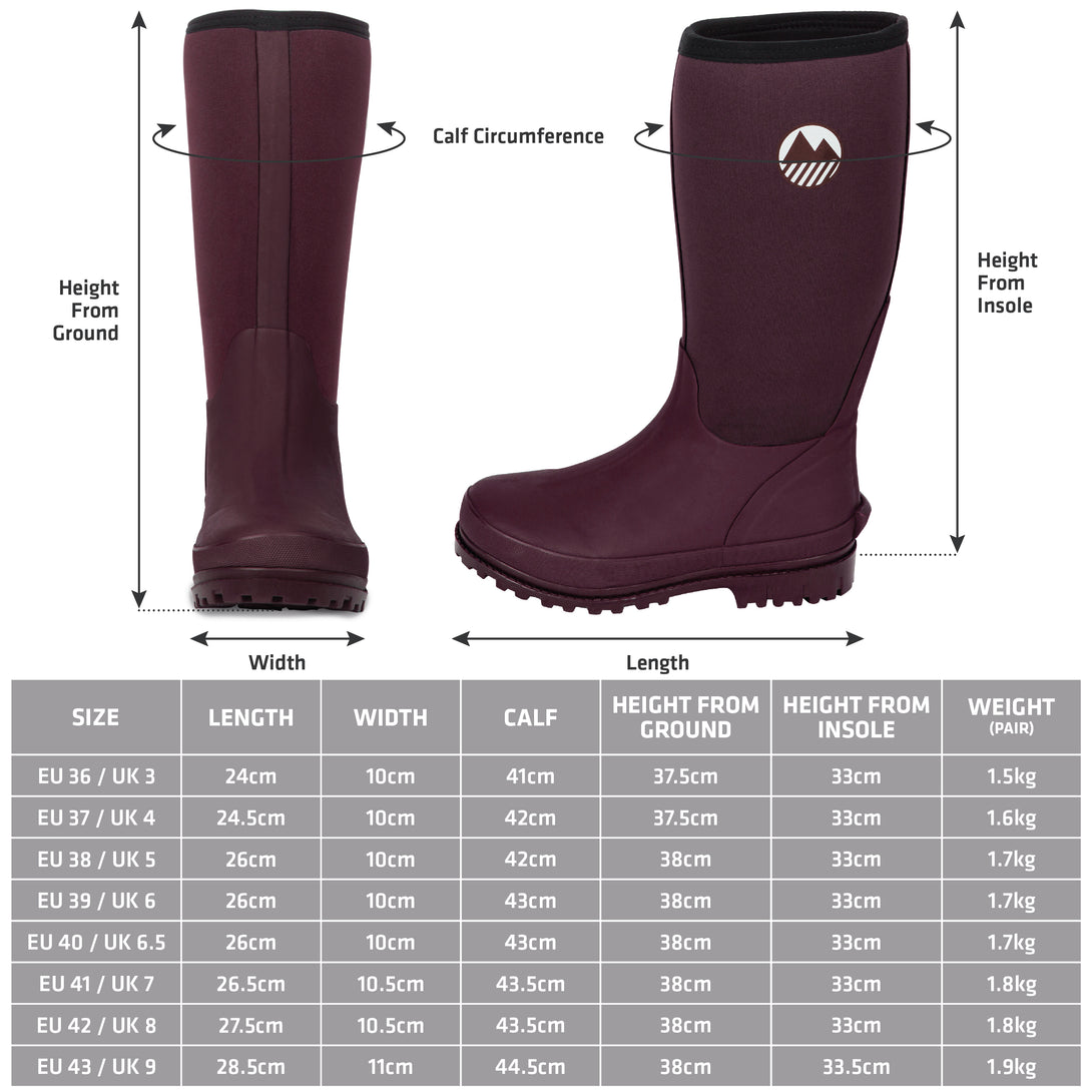Botte de pluie Wide Wellies Blue Flowers Taille du mollet L Botte de pluie Wide Wellies Blue Flowers Taille du mollet L