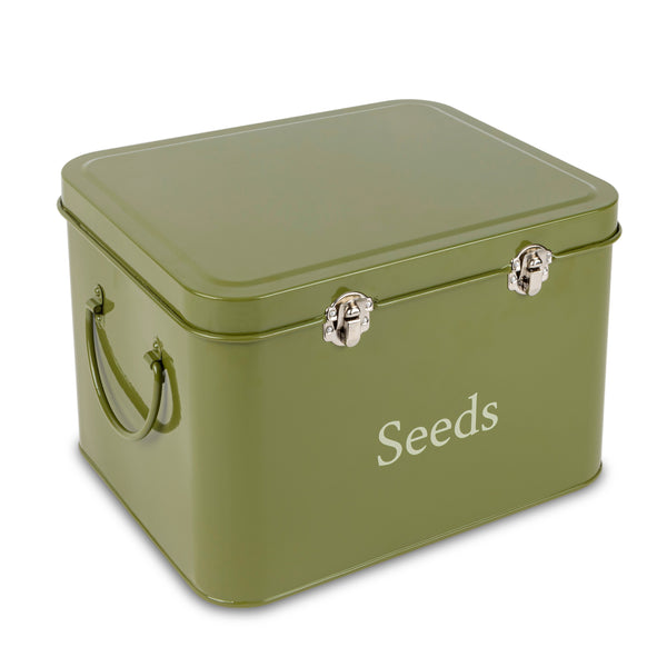 Thistlewood Traditional Seed Packet Metal Storage Tin