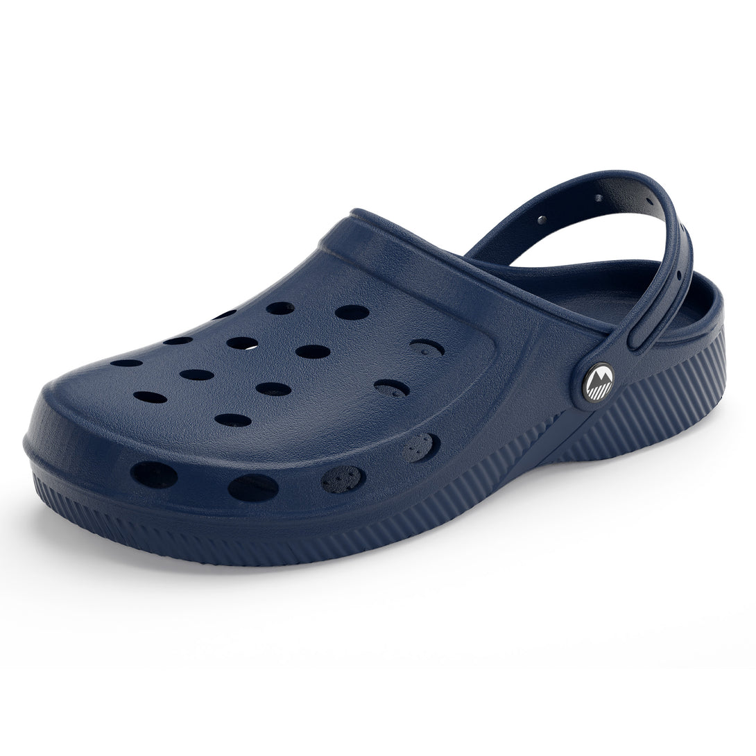 Women's Silloth Lightweight Ventilated Navy Blue Clogs