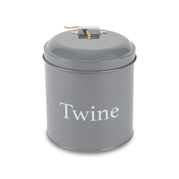 Thistlewood Classic Garden Twine Tin with Cutter (Includes 140cm Natural Jute Twine)