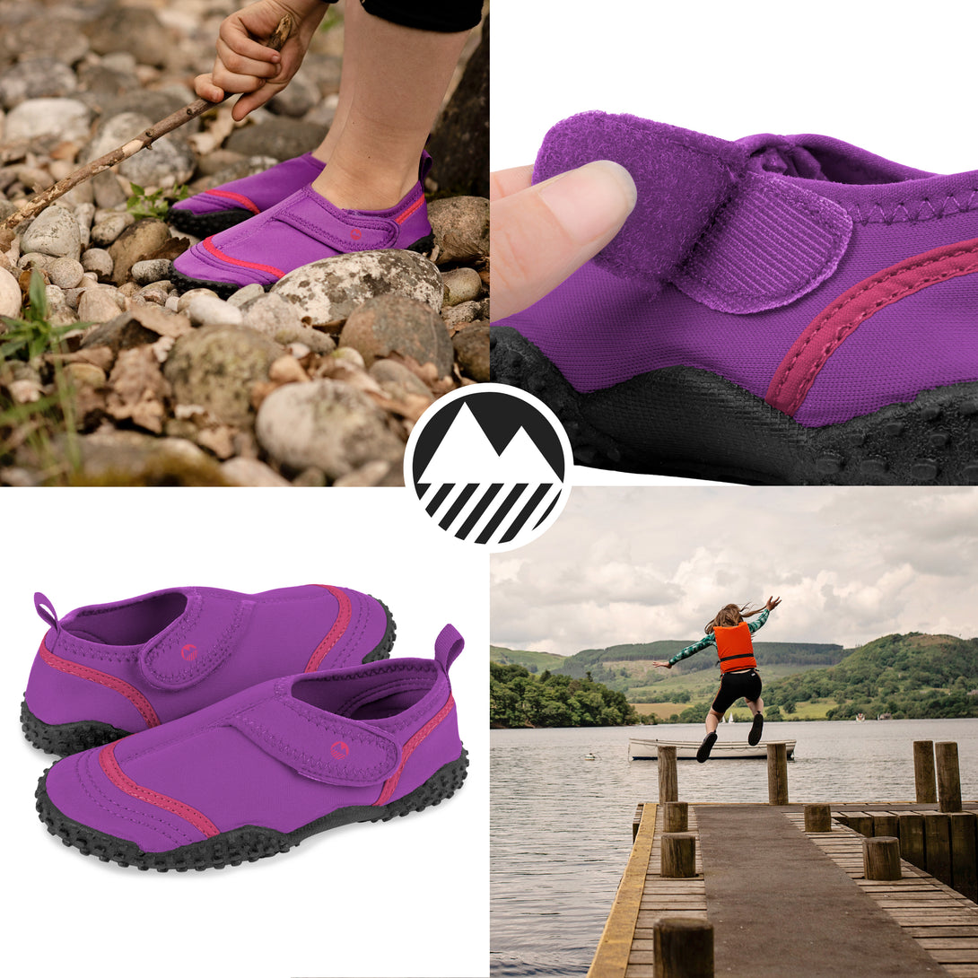 Kids' Seathwaite Easy Fastening Water Shoes - Brights