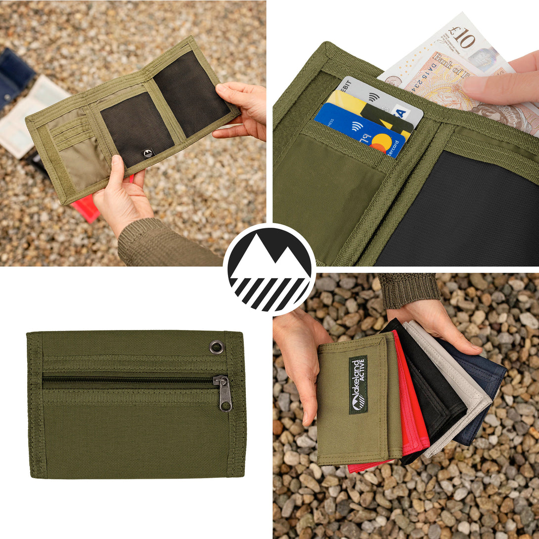 Stowbank Trifold Canvas Wallet