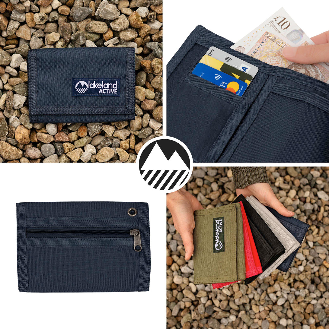 Stowbank Trifold Canvas Wallet